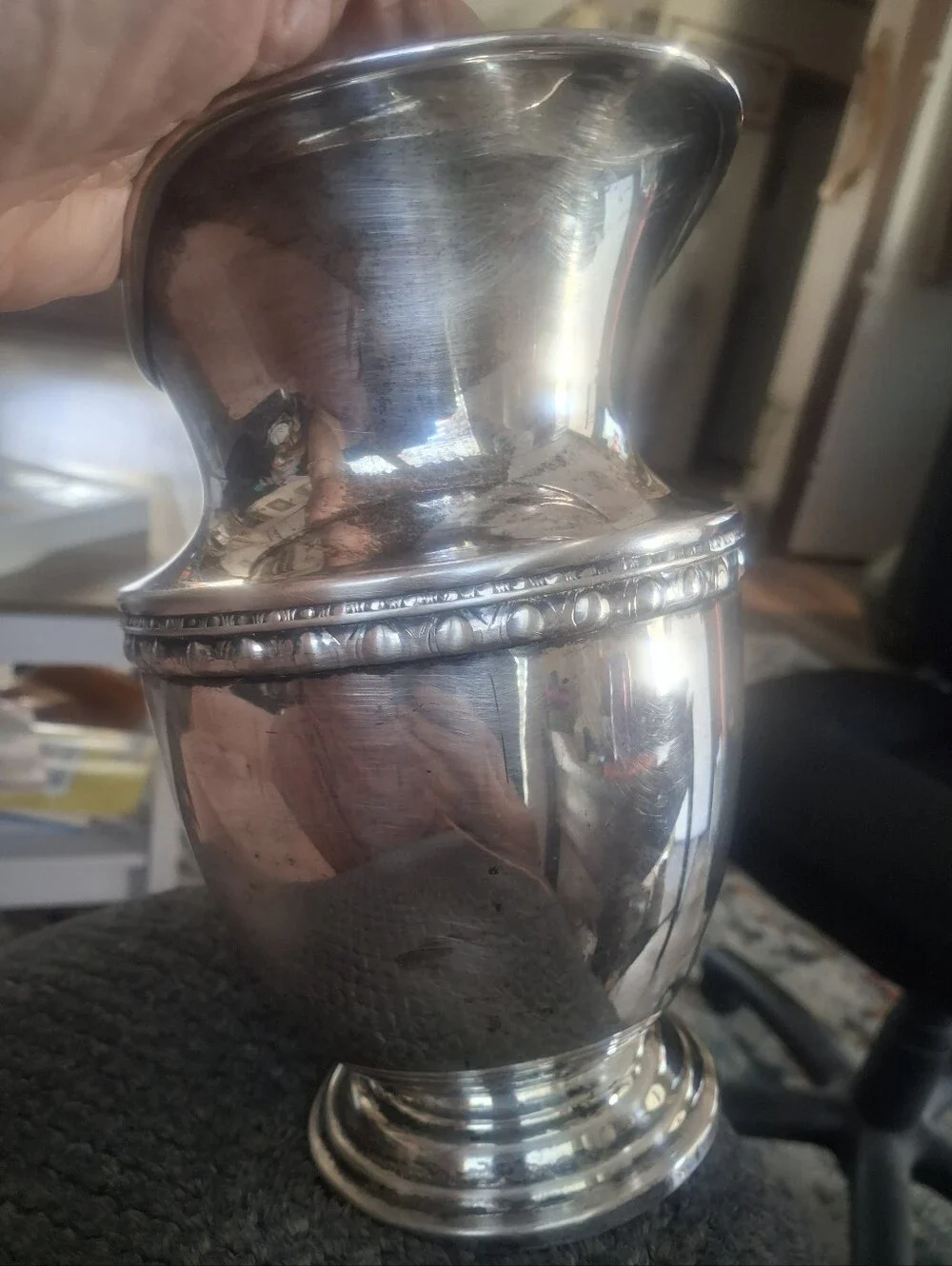 Rodgers And Brothers Silver Tone Decorative Pitcher - Classic Home Accent